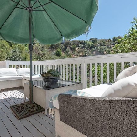 Modern Guest House Nestled In The Hollywood Hills With Huge Deck And Wow Views! Los Angeles Exterior photo