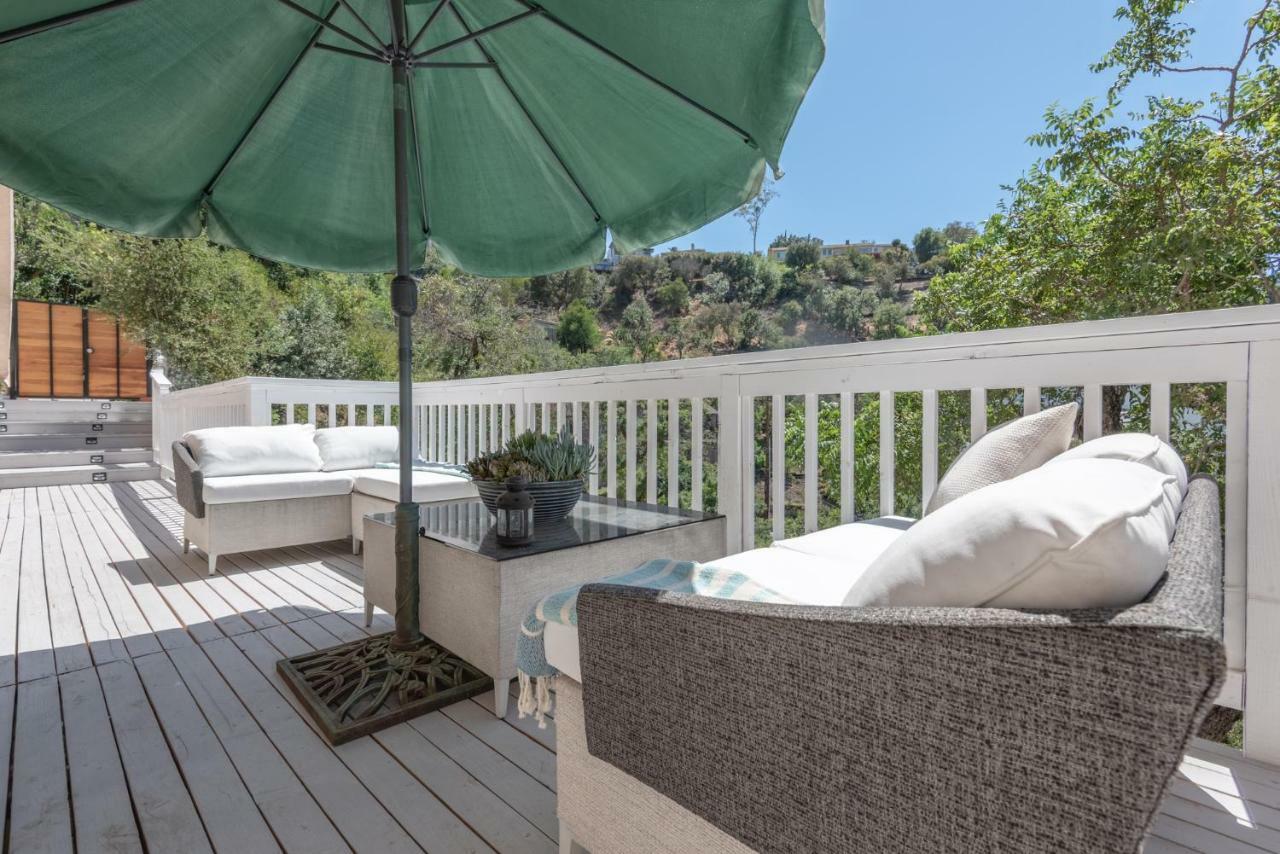 Modern Guest House Nestled In The Hollywood Hills With Huge Deck And Wow Views! Los Angeles Exterior photo