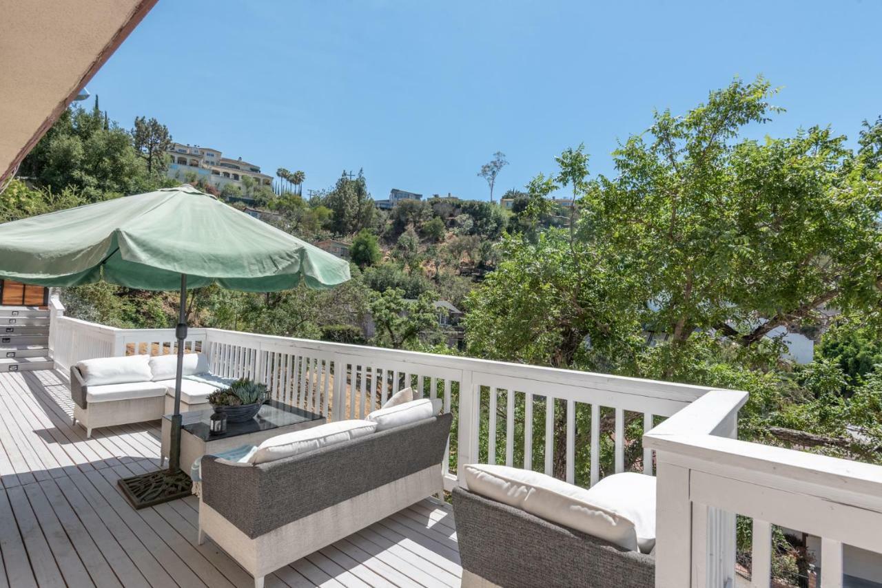 Modern Guest House Nestled In The Hollywood Hills With Huge Deck And Wow Views! Los Angeles Exterior photo