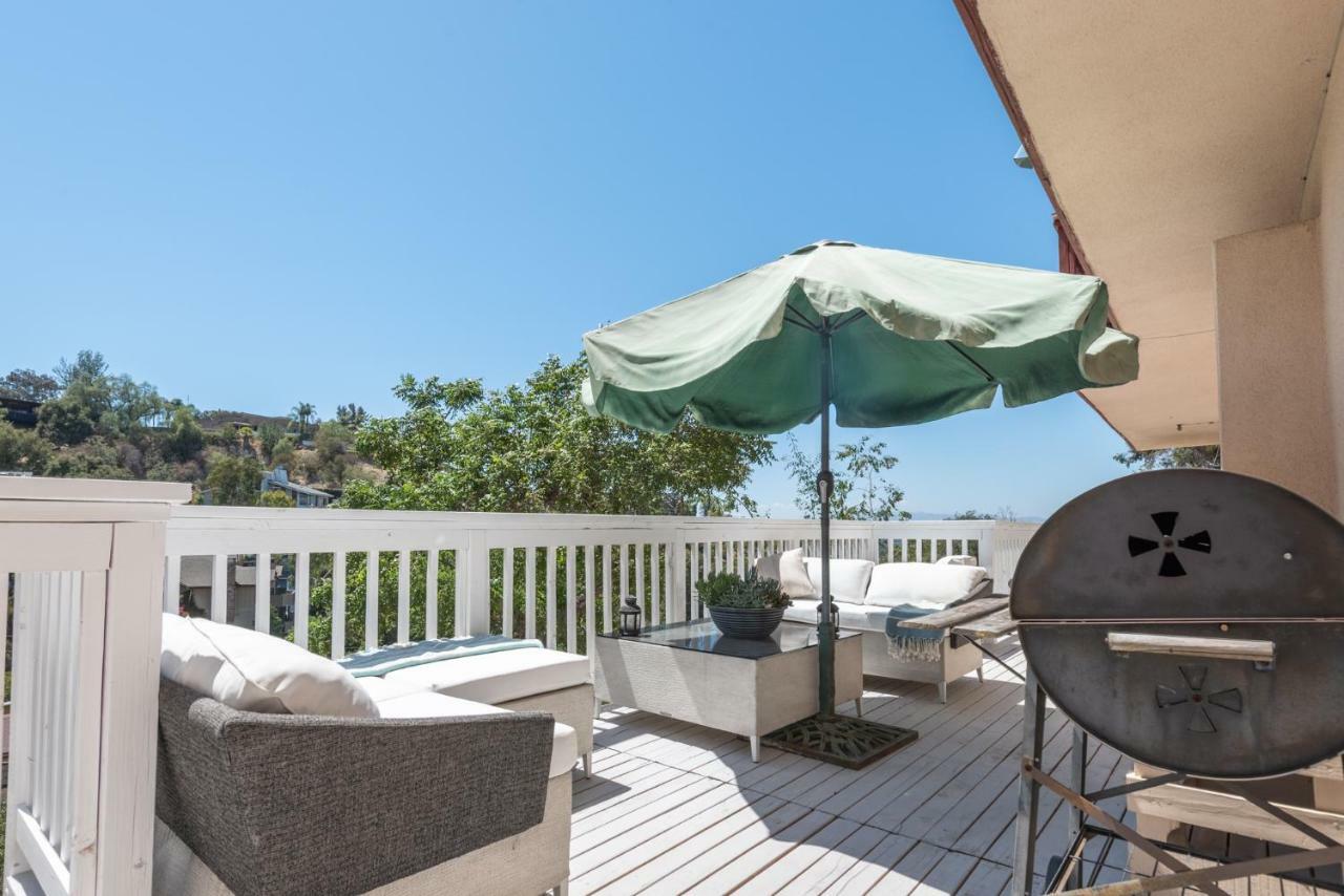 Modern Guest House Nestled In The Hollywood Hills With Huge Deck And Wow Views! Los Angeles Exterior photo