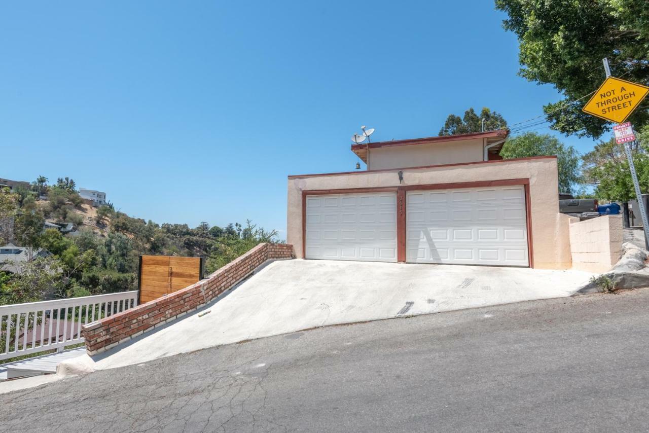 Modern Guest House Nestled In The Hollywood Hills With Huge Deck And Wow Views! Los Angeles Exterior photo